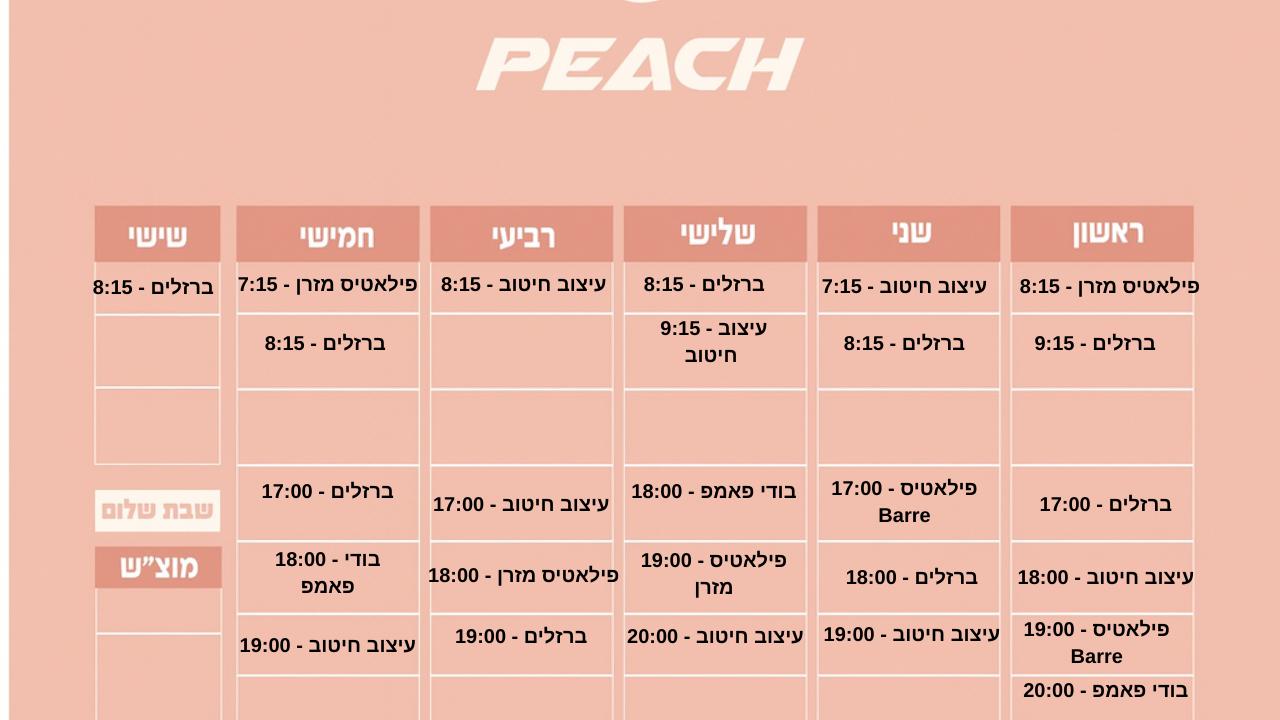 תמונת לוח זמנים